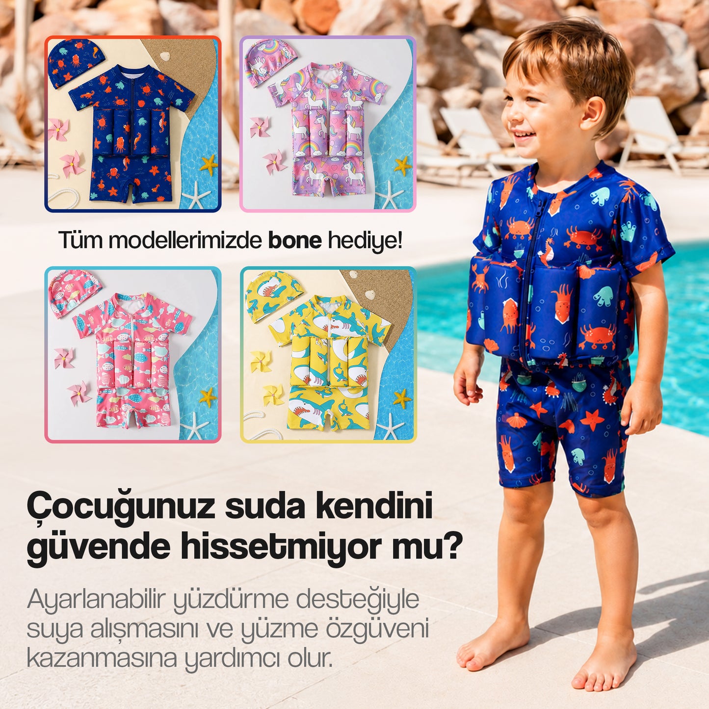 Yüzme Öğretici Mayo