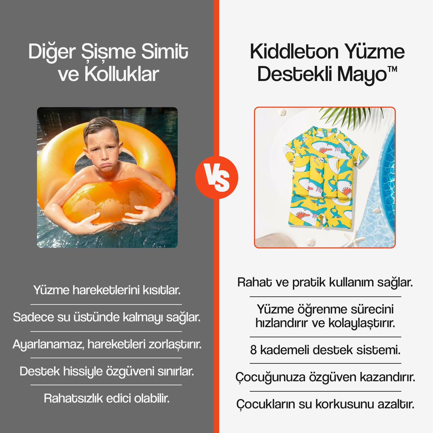 Yüzme Öğretici Mayo