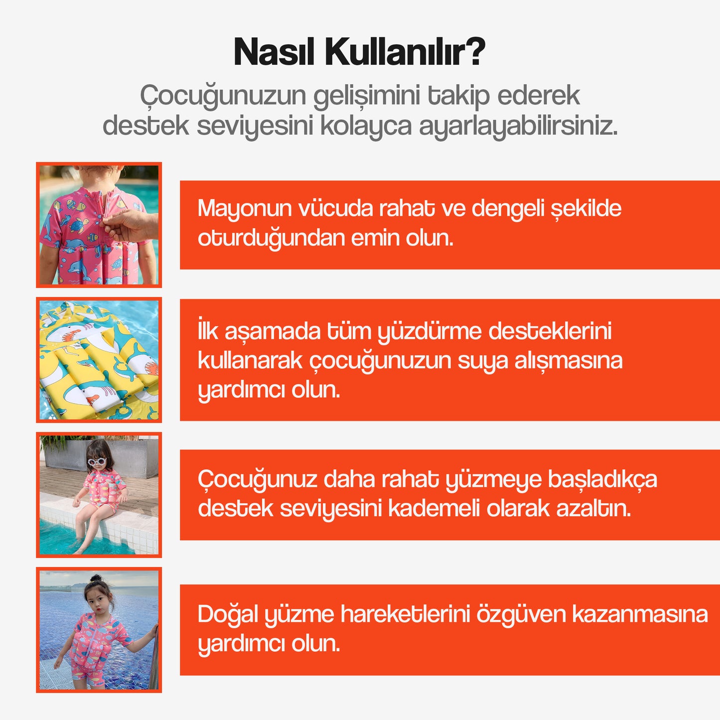 Yüzme Öğretici Mayo